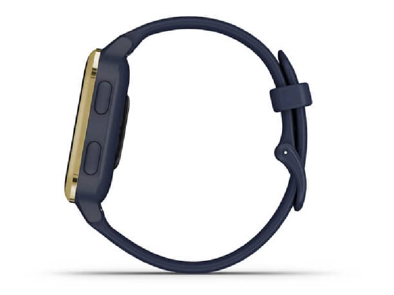 SMARTWATCH VENU SQ MUSIC NAVY LIGH GOLD GARMIN 010-02426-12